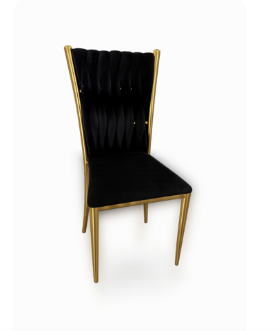 Black Monarch with Gold Trim 