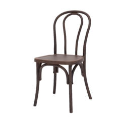 Brown Bentwood with Ivory Cushion