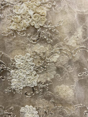 Champagne Dazzle Overlay 120" 