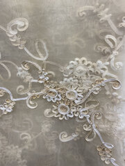Champagne Floret Overlay 