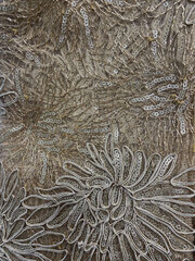 Copper Sunburst Overlay 90" Square  