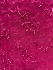 Fuchsia Twig Overlay 120"