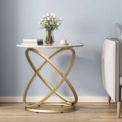 Marble Gold End Table