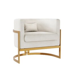 Beige and Gold Chair 