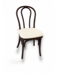 Espresso Bentwood with Wheat Cushion