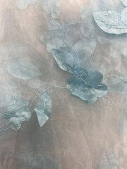 Tiffany Blue Petal Overlay 120" 