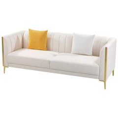 Beige and Gold Sofa 