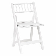 White Resin Folding Chiavari Chair