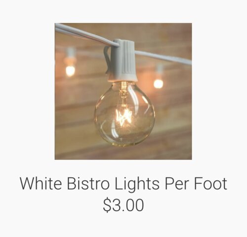 Bistro String Lights