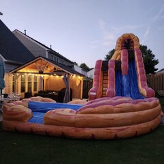 20' Fire & Ice Water Slide