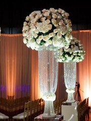 Crystal Beaded Centerpieces