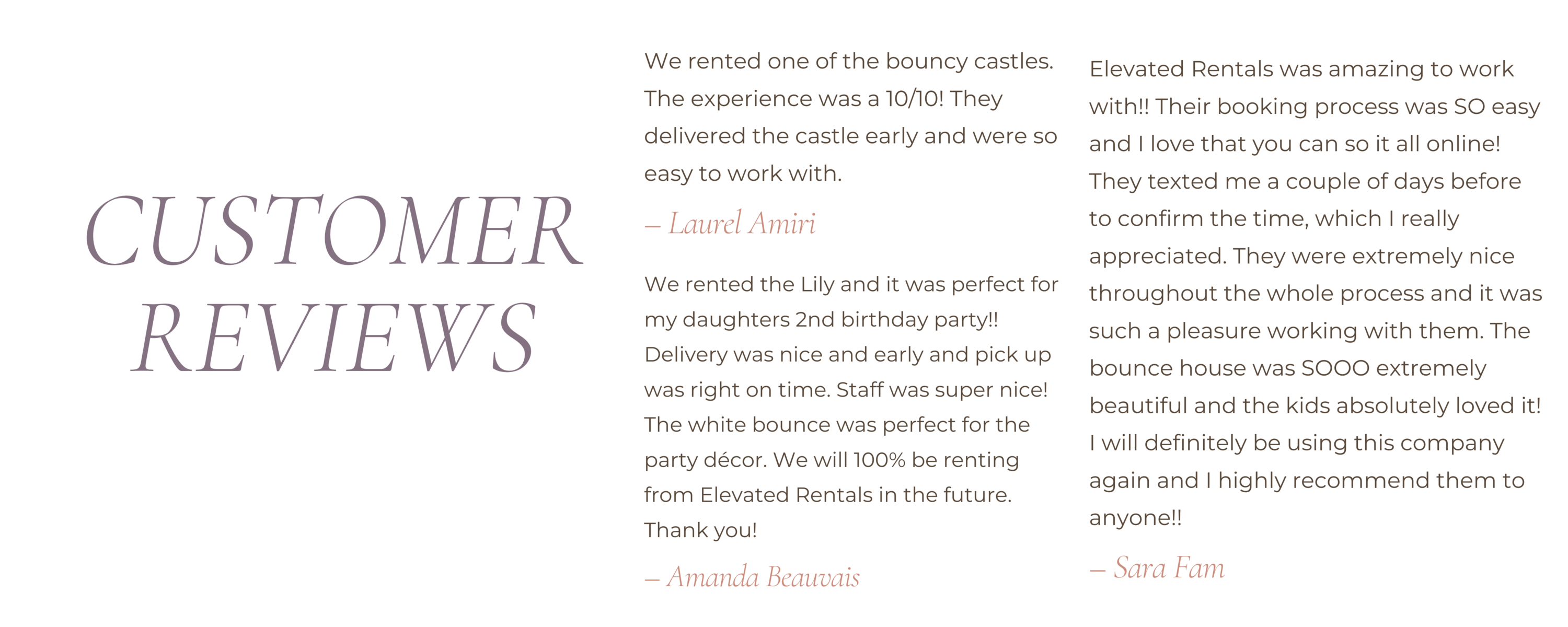 Elevated Rentals RI White Bounce House Rentals in Rhode Island