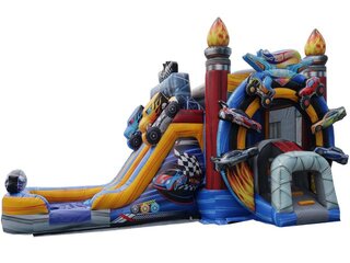 Hot Wheels Dual Lane Combo Dry