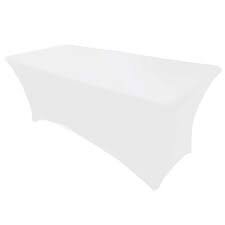 White Rectangular Table Cloths 