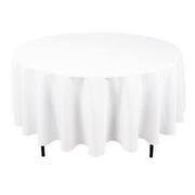 White Round Table Cloths 