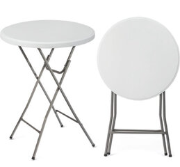 High top round display tables 