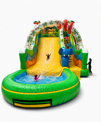 20ft Animal Water Slide