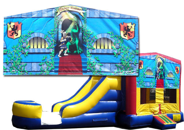Brave Knight Bounce Slide
