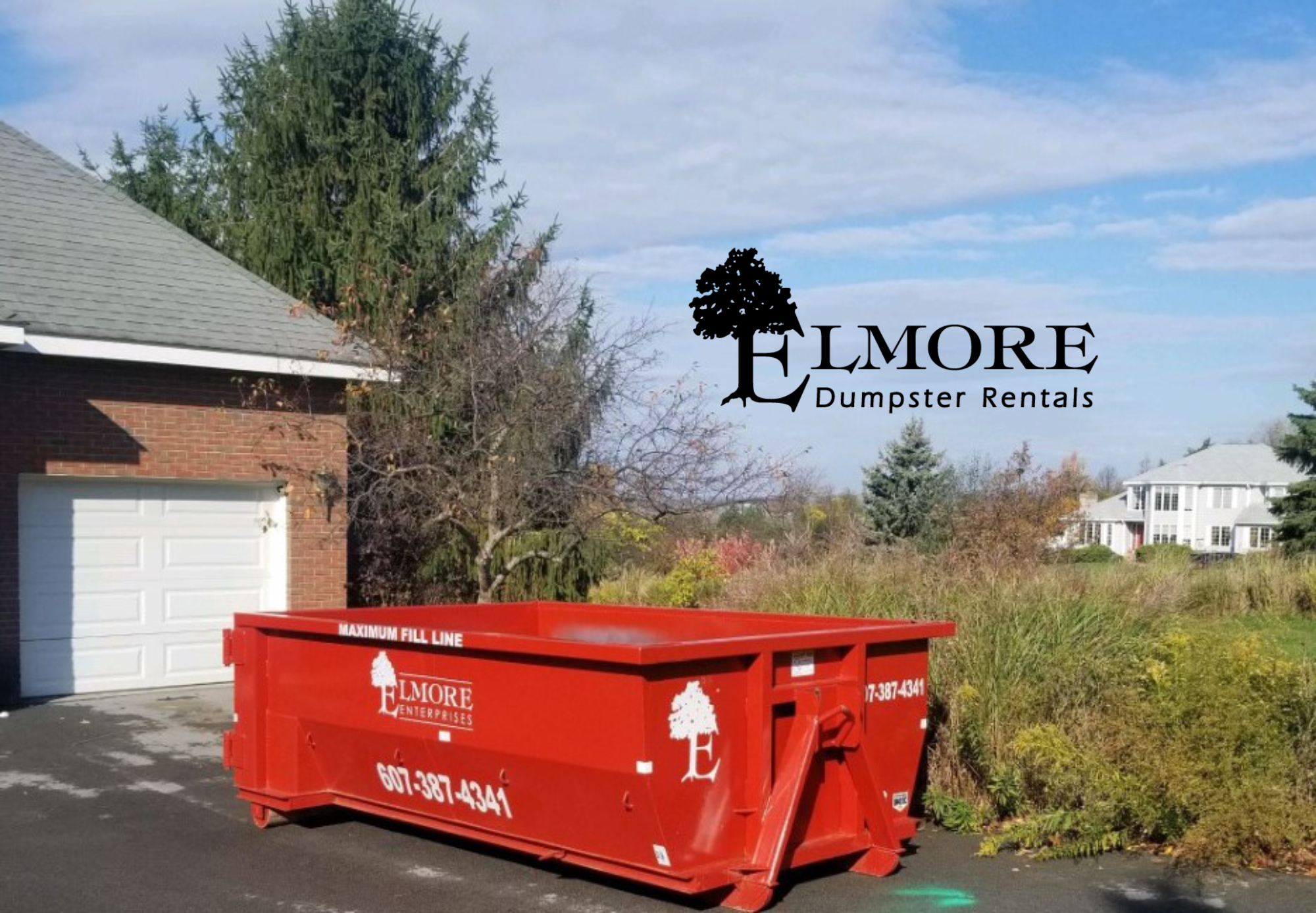 Homeowners Choose Dumpster Rental Elmore Dumpster Rentals Dryden NY