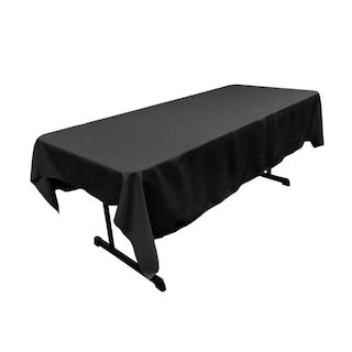 Rectangular Black Linen (table not included)
