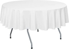 Round White linen (table not included)