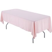 Rectangular Pink Linen (table not included)