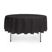 Round Black Linen (table not included)