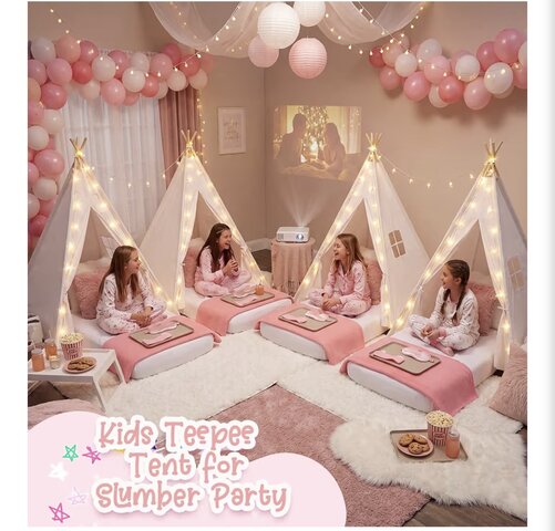 Slumber Party Tee-Pee