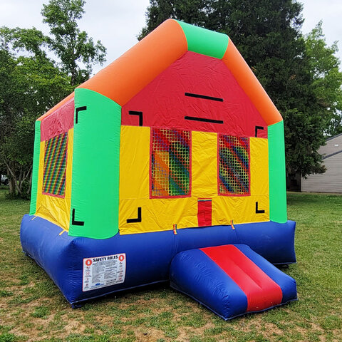 Inflatable Cottage Bounce House | Emerald Party Rentals