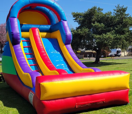 Inflatable 14 Foot Dry Slide