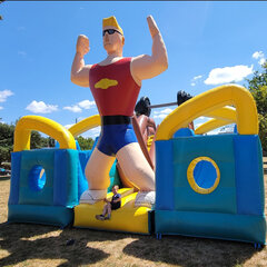 Mr. Power's Inflatable Obstacle Course