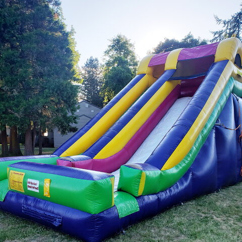 Inflatable 18ft Dry Slide