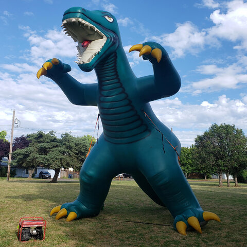 Inflatable 30 Foot Giant Dinosaur a.k.a 