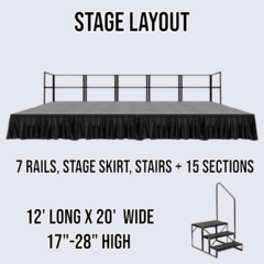 12' x 20' STAGE KIT