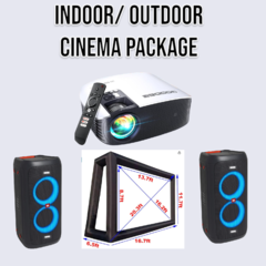 INDOOR/ OUTDOOR THEATER PACKAGE