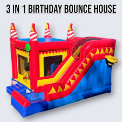 3 IN 1 BIRTHDAY BOUNCE HOUSE