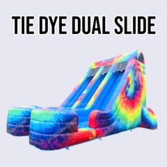 TIE DYE DUAL SLIDE