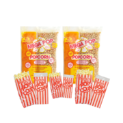 Popcorn Supplies for 50