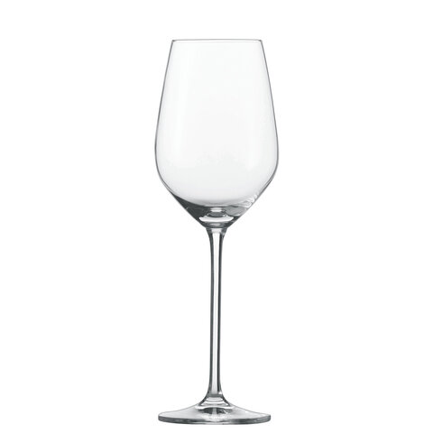 Tapered glass champagne flute