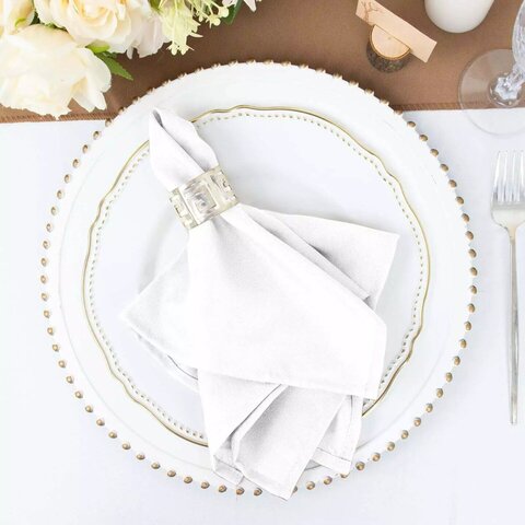 White Napkins