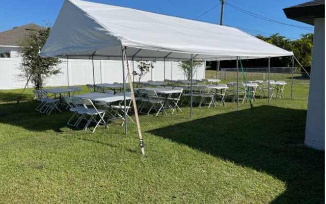 20x30 frame party tent