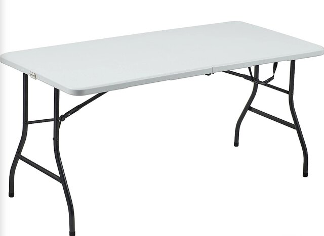 5ft rectangle table