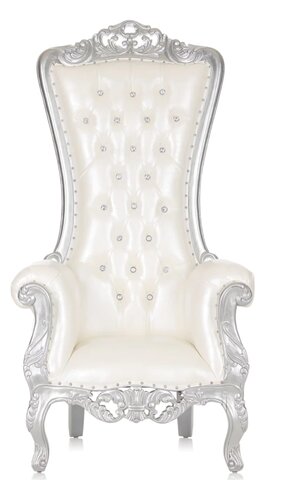 Silver Throne chair