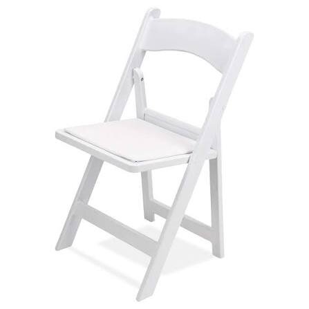 Resin white chair