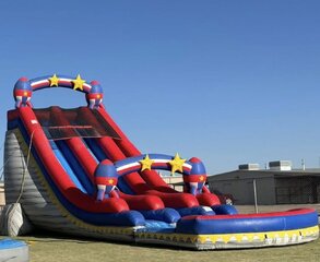 24ft Patriot dual lane slide