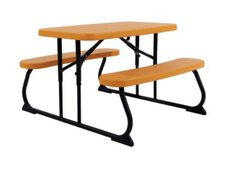 Kid's Picnic Tables Orange