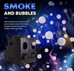 LED Fog Bubble Machine