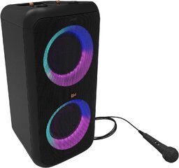 Portable Wireless Speaker with Microphone, Multiple Color Modes and Bass Boost 