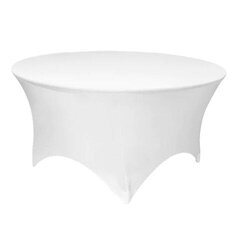 White Spandex Cover 60in Round Table