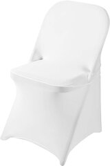 White Spandex Folding Chair Covers